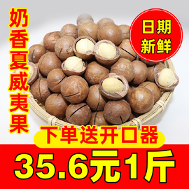 新货夏威夷果奶油口味坚果，干果500g特产炒货孕妇，零食散装送开口器