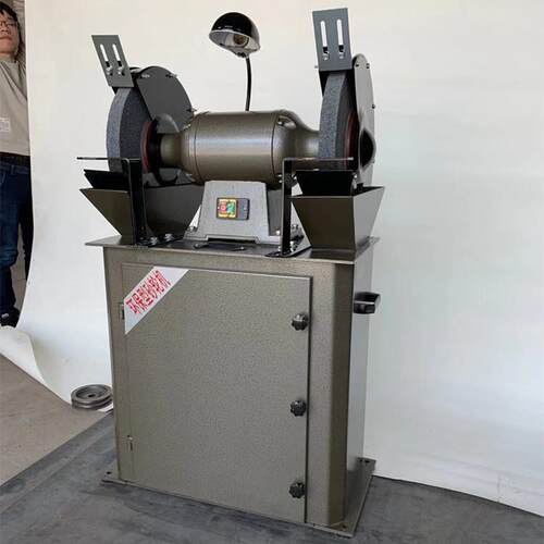 M3340除尘式砂轮机400型立式3KW大功率MC3040下吸式无尘打磨铸件