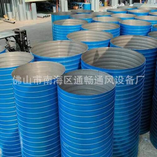 新款直销广东镀锌螺旋风管定制 201不锈钢通风管道304不锈钢螺旋