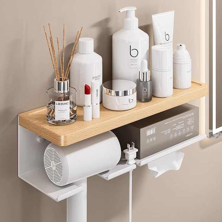 卫生间洗漱台吹风机置物架壁挂高端免打孔支架电吹风挂架收纳架子,家庭/个人清洁工具,吹风机置物架,淘宝优惠券,粉丝福利购,淘宝优惠卷