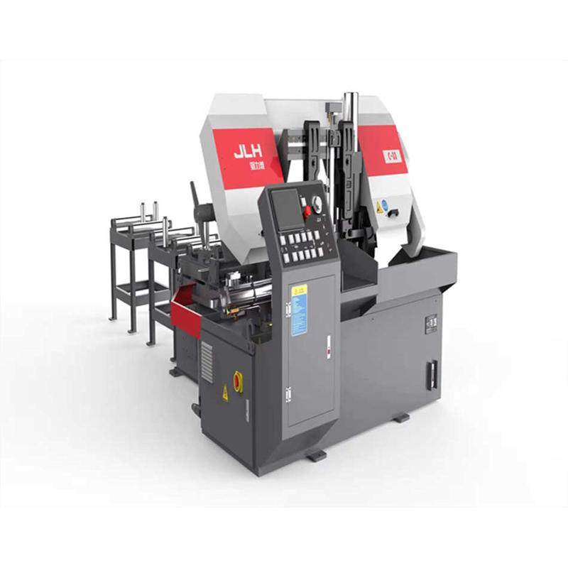 c33管力全自动锯床数控  卧式带锯床切割机机送料煌切 液压锯自动