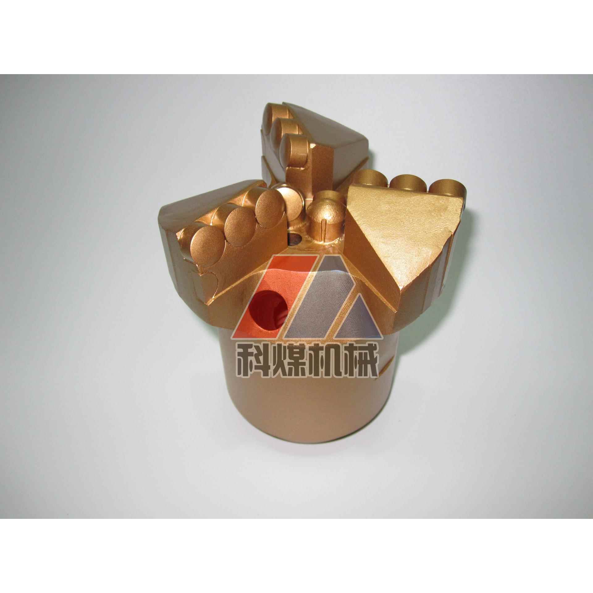生产89#三翼不取芯金刚石PDC探水钻头,矿山施工设备