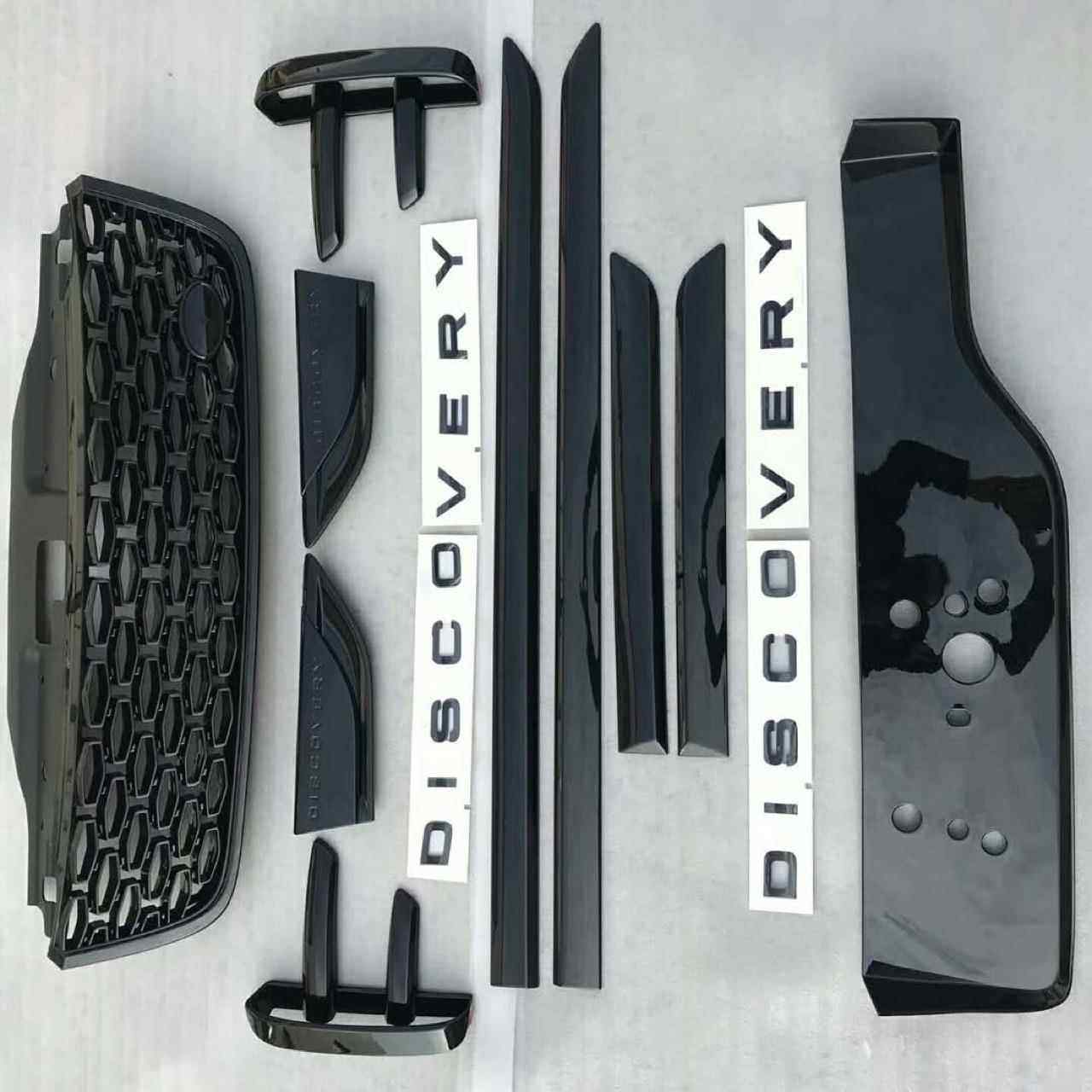 发现者5黑曜套件 新款发现者改装中网 发现5黑曜套件 黑耀