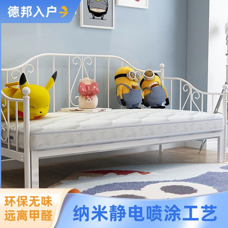 欧式铁艺沙发床两用推拉床多功能伸缩床铁架折叠双人床1.5m儿童床