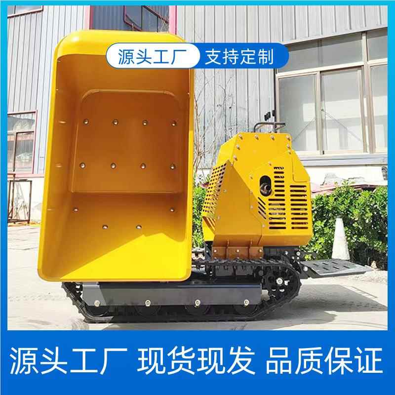 小型履带式旋车砂转翻斗车 浆运输车 口欧洲建出筑用工程运输欧五