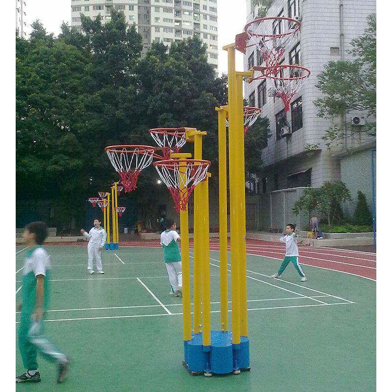 厂家供应小学生多面投篮趣味移动球架学校篮球架可移动