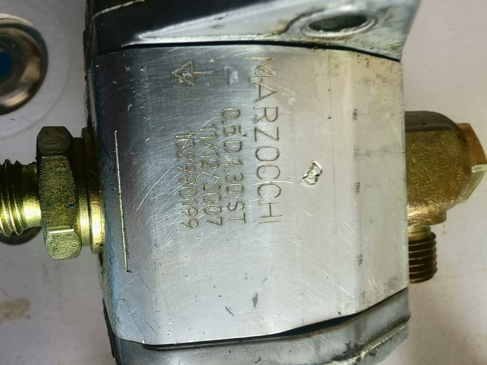 马祖奇MARZOCCHI液压齿轮泵，0.5 D 1.30 S