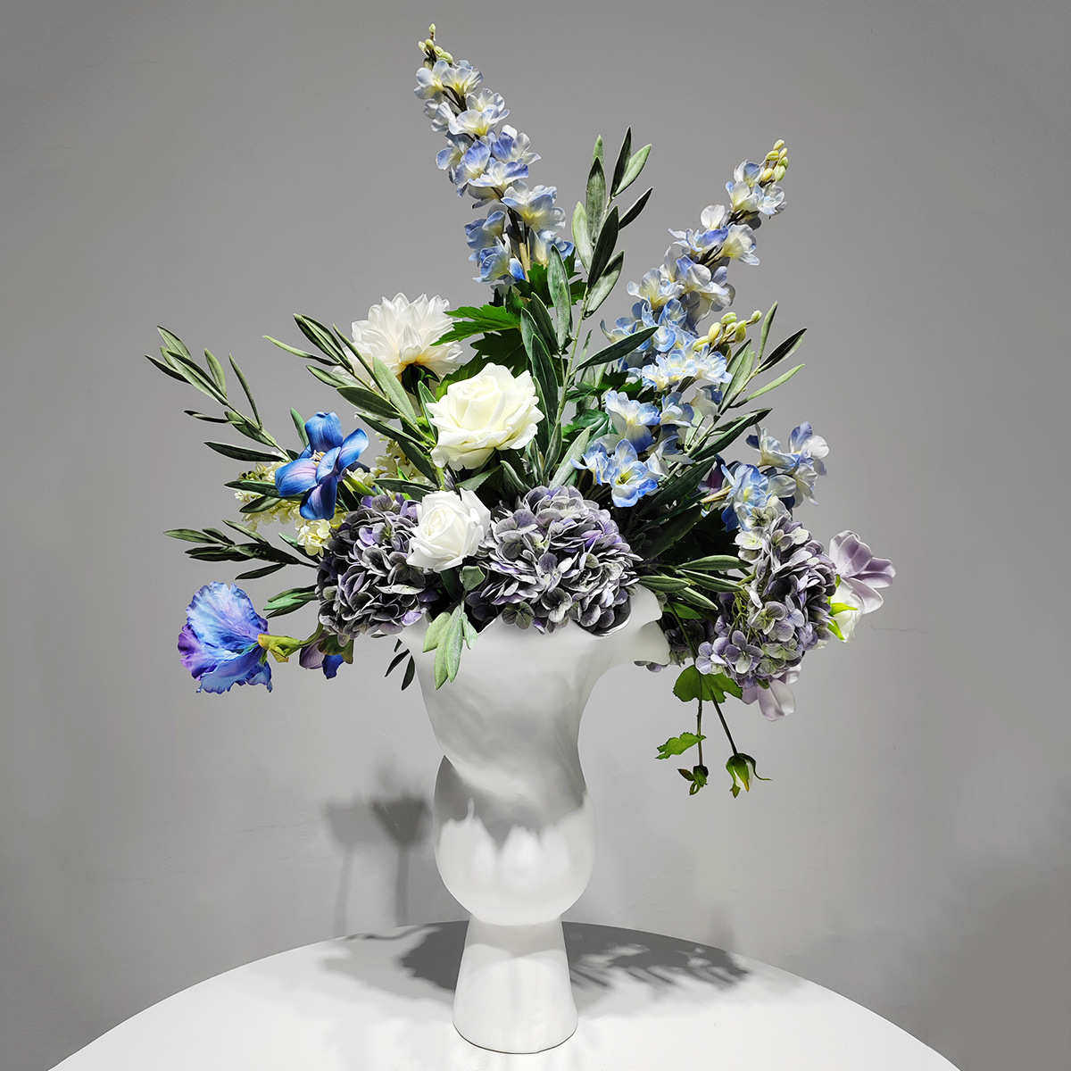 新中式仿真花艺客厅餐桌摆件设样板房酒店前台售楼处桌面装饰假花,鲜花速递/花卉仿真/绿植园艺,仿真绿植,淘宝优惠券,粉丝福利购,淘宝优惠卷