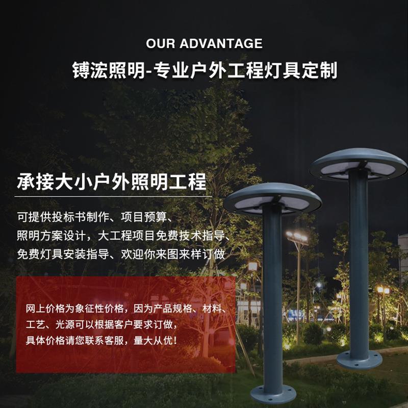 厂家制作LED草坪灯户外家用超亮路灯led庭院灯室外柱头落地灯