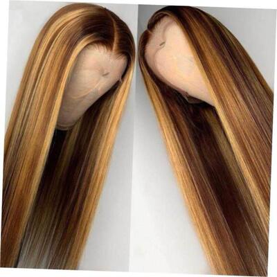 Wig Wigs Brazilian Human Hair Beautiful Root Lace Remy Bun