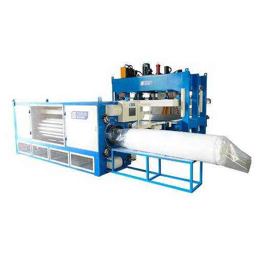 简易型床垫包装线XDB-SCRM半自动床垫压缩机自动床垫卷包机单独