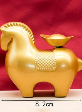 大号龙凤转转旋转沙金装饰摆件