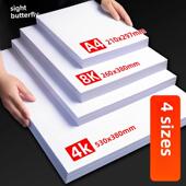 白卡纸硬A4荷兰白卡纸画纸艺术A3手写报纸专用纸8K4开放式 记号笔