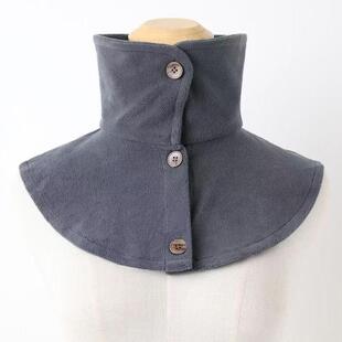 羽绒服防脏假领高领衣领女冬季护颈脖套立领翻领保暖领子围脖