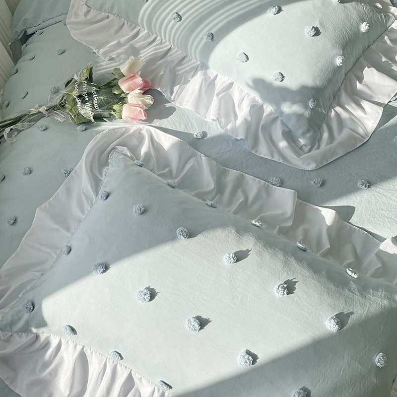 被套三件套款高级人四球毛风版球件套爆奢轻宿舍单双床单韩公主,床上用品,床品套件/四件套/多件套,淘宝优惠券,粉丝福利购,淘宝优惠卷