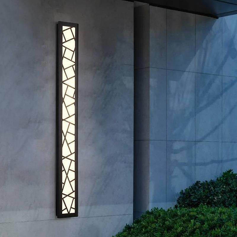 2026户外壁灯防水长条楼梯墙灯2026网红庭院室外别墅卧室客厅马年