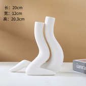 花瓶创意客厅ins现代风北欧简约插花情侣办公室摆件定制陶瓷玄关