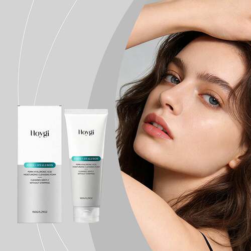 HOYGI Hyaluronic Acid Foam Cleanser - For facial oil cleansi