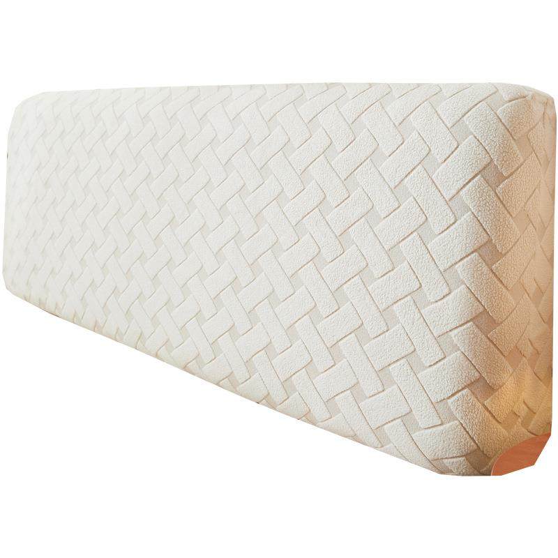 现代简约包床头套罩aa236298头弹力床头罩通用之床靠背防尘布艺全