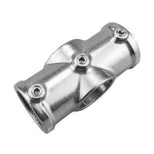 20/25/32mm6分管连接件钢管镀锌圆管铁管免焊接头框架弯头 固定件