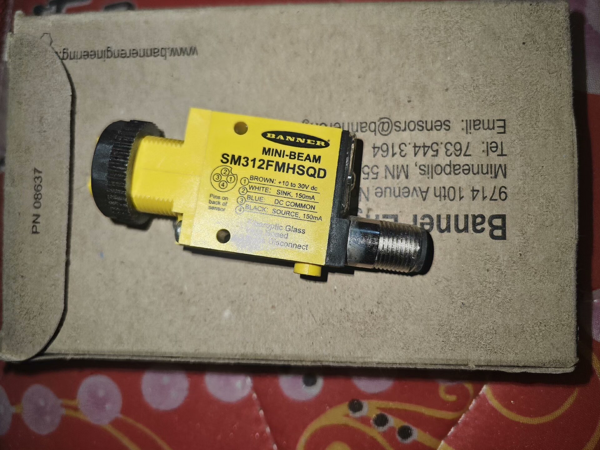 美国邦纳传感器（SM312)，遇有缘人！