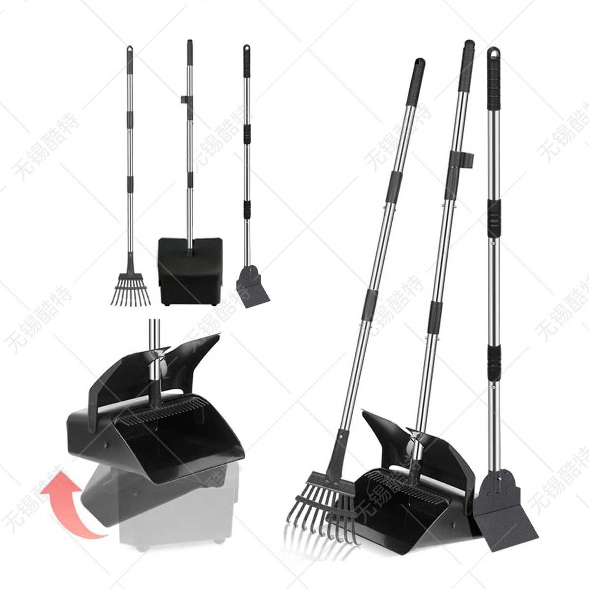 宠物狗屎拾便器捡屎塑料铲子耙子簸箕套装爆款