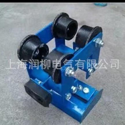 14号工字钢电缆滑车10号工字钢滑车RL-DC-I 双梁电缆跑车镀锌处理
