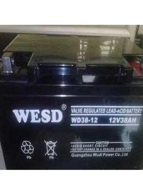 WESD无敌蓄电池WD17-12 12V7AH12A20A24A33A38A40A65A100A直流屏