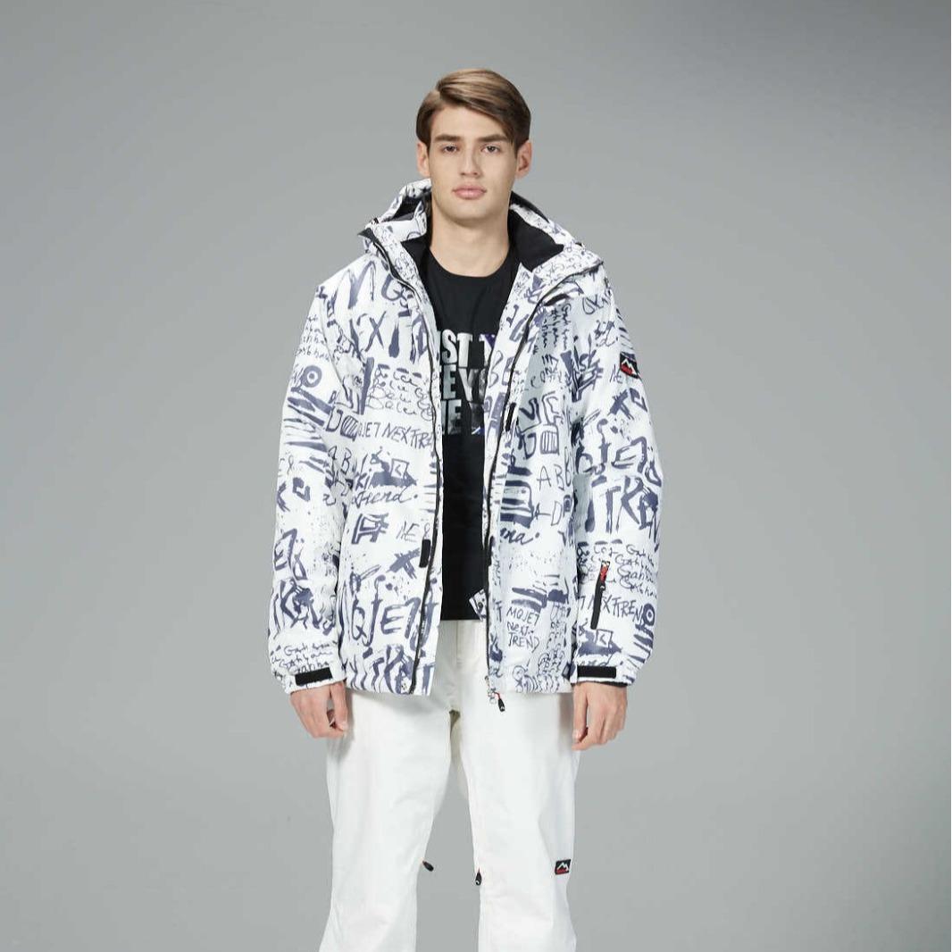 滑雪服单板双板加厚滑雪户外加肥加大男