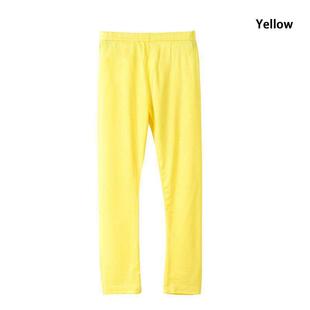 Girl Cotton Candy Col Modal Leggings Elastic Soft Pants Kids