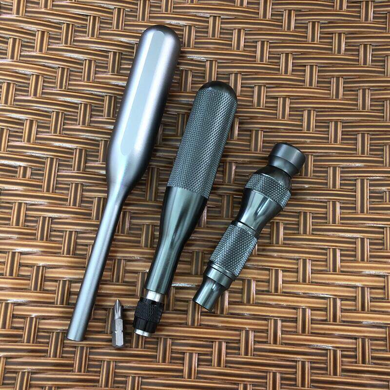 6.35mm铝合金手柄轴承款自锁款螺丝刀适用1/4寸六角批头起子螺丝起子