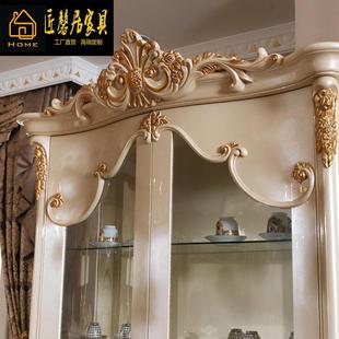 FGK 柜储物柜双门式 7895大酒柜展示柜饰 宫廷玻装 欧客厅璃酒柜法式