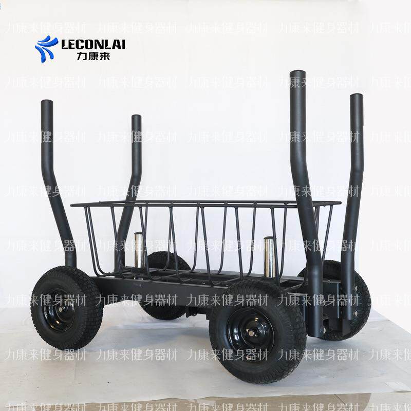 力康来磁控坦克车可调抗阻力雪橇车负重杠铃推车体能训练健身器材