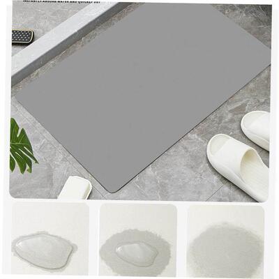 Bathroom floor mat absorbent quick-dryin door entry carpet
