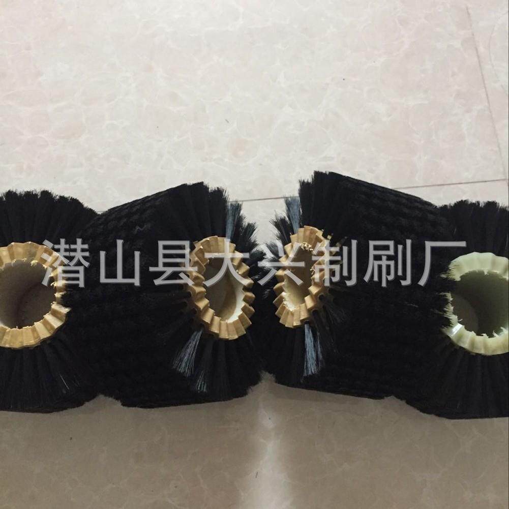 厂家供应工业清洗尼龙丝滚筒毛刷 果蔬清洁机毛刷辊 清扫器毛刷辊