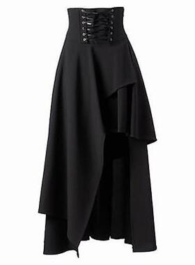 Gothic Half length Skirt 色哥特半身长裙
