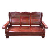 中式 木质沙发红木三人位五件套小户型 实木沙发全实木客厅组合老式