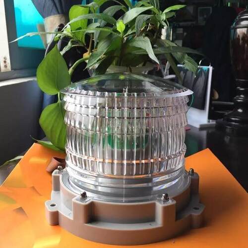 WS001 太阳能灯五色可选普通LED太阳能警示灯