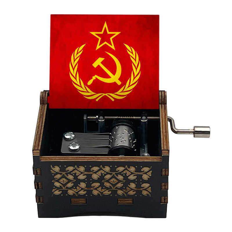 国际歌音乐盒无产阶级的战歌创意女生日礼物送同学男友可定制图案