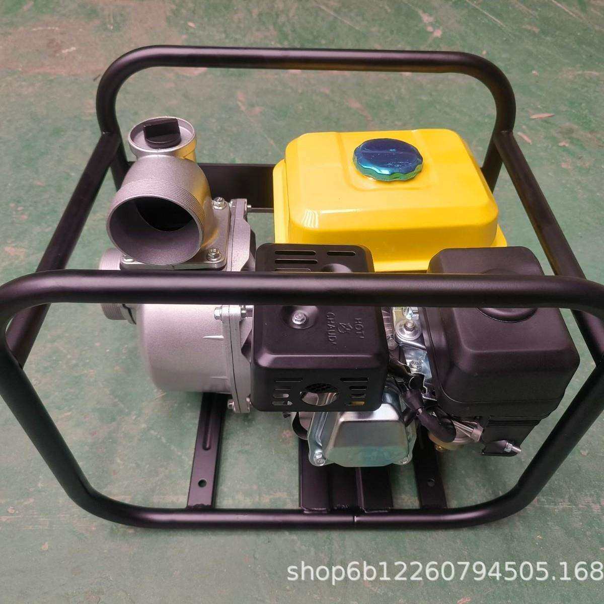 汽油机水泵抽水泵3寸小型农用浇地灌溉自吸外贸工厂跨境鱼塘抽水