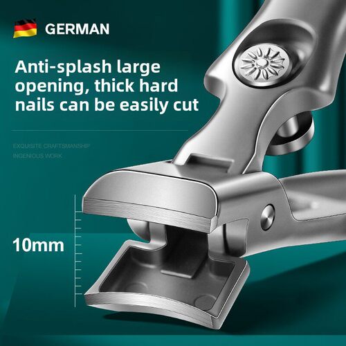 德国大号指甲刀大开口防飞溅套装硬厚脚指甲剪单个高端原装钳