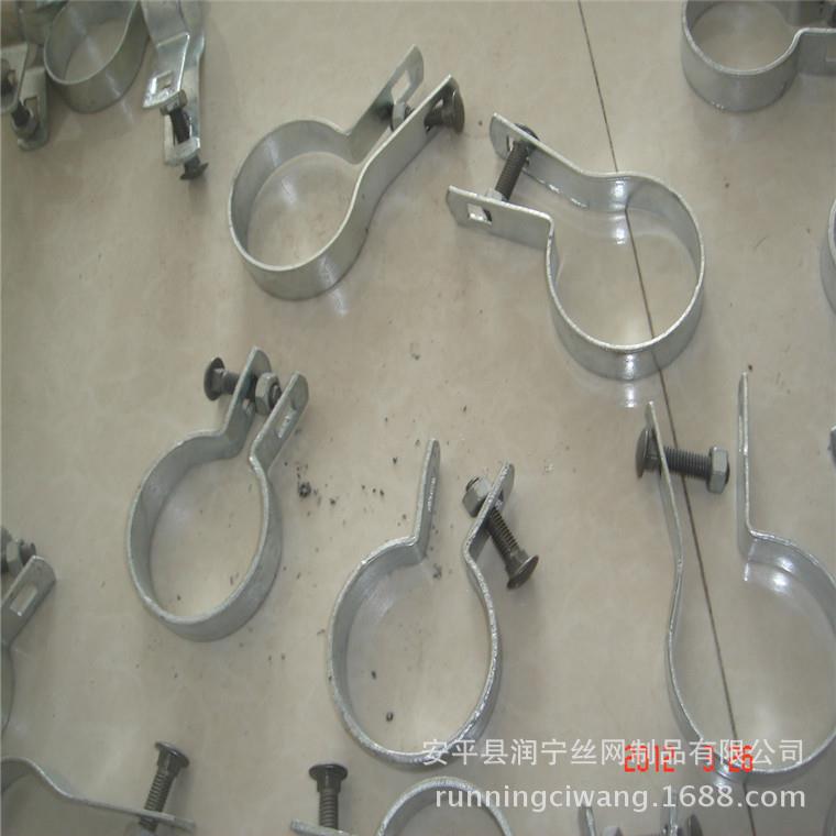 生产勾花网护栏配件.门轴和门锁各种规格图片