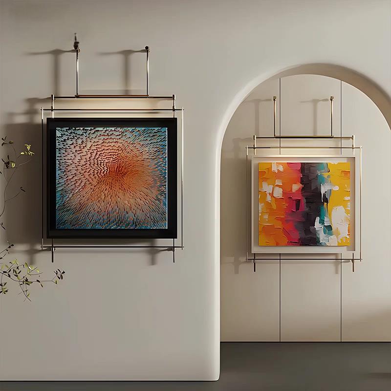 小众抽象艺术装饰画 客厅卧室床头装饰画玄关书房挂画铁艺装饰画