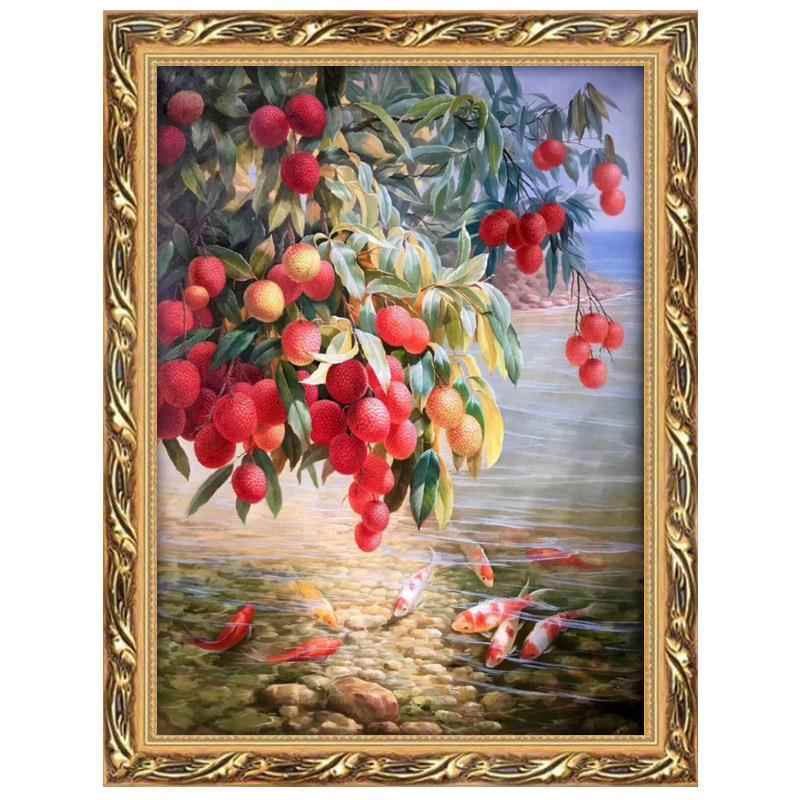 欧式油画荔枝厅装饰画客餐墙面KDP壁画大气轻奢道过厅挂画美式玄