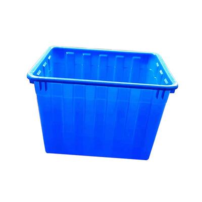 水桶塑料水箱水产箱养塑料箱方EAN形储殖水养鱼水产转周箱厂家供