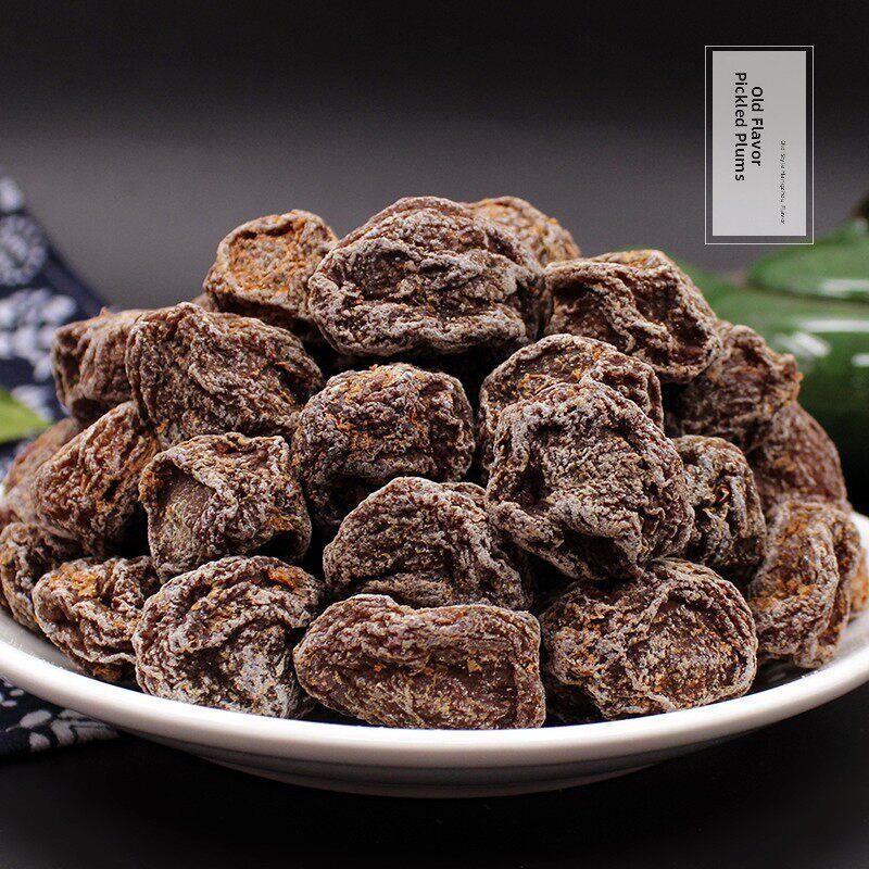 老梅干杭州老味话梅500g酸甜梅子甘甜可口味浓办公室小零食蜜