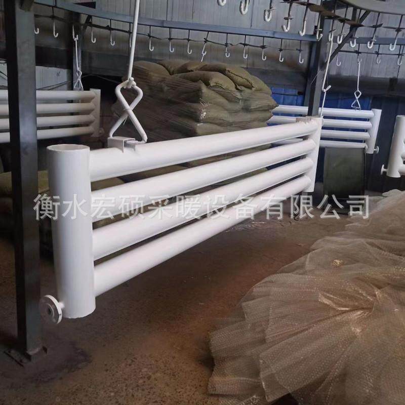 光排管散热器A型B型钢制无缝蒸汽翅片管暖气片暖气片散热器厂家