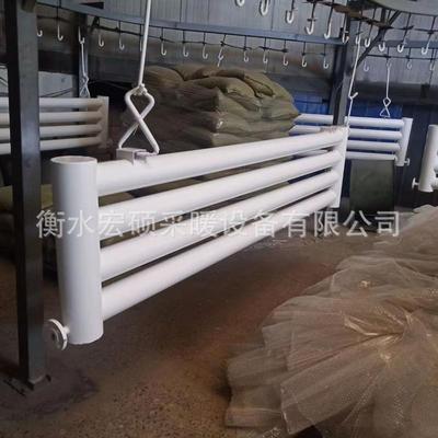 光排管散热器A型B型钢制无缝蒸汽翅片管暖气片暖气片散热器厂家