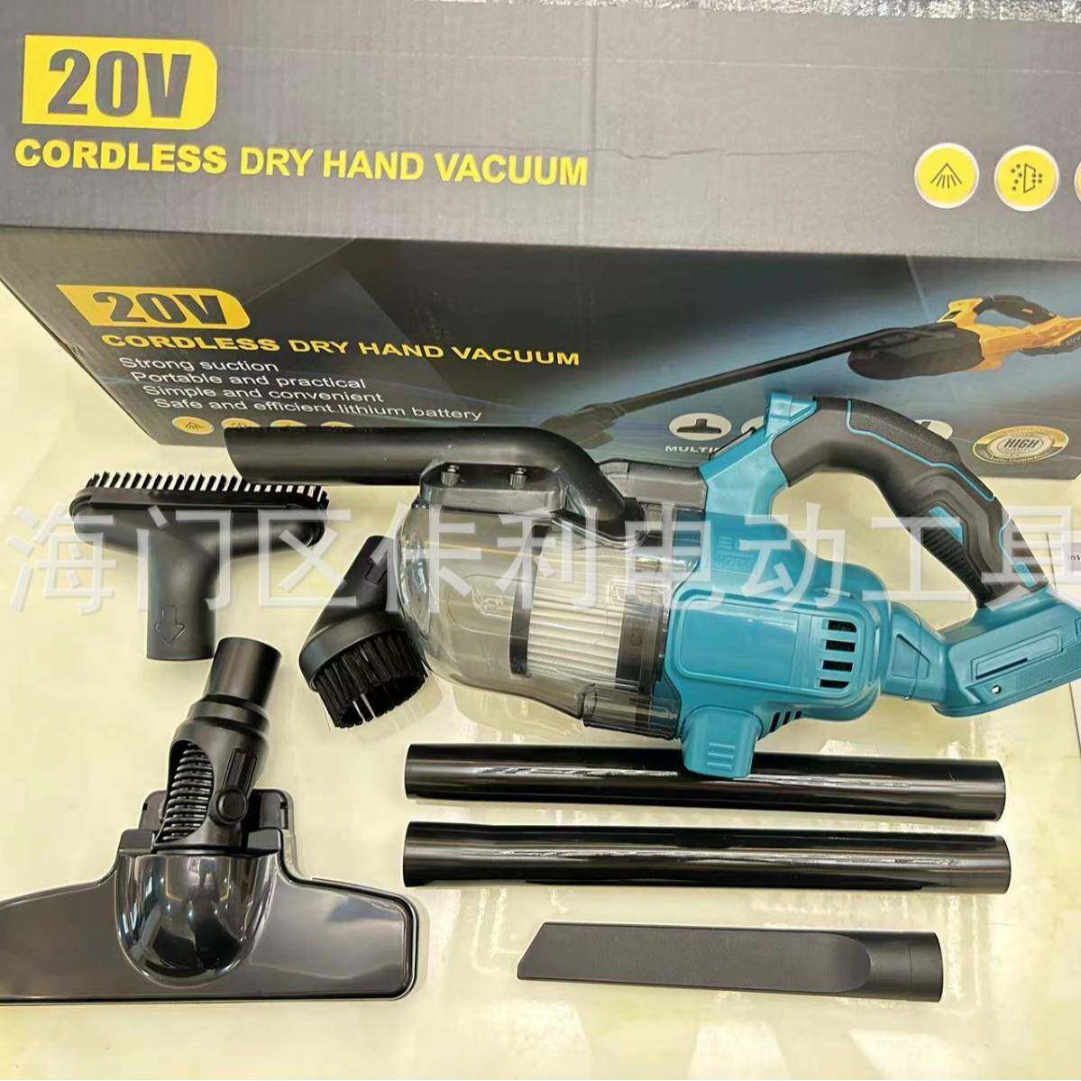 锂电无线吸尘器牧田款多功能充电式工业吸灰家庭用扫地大吸力手持