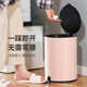 脚踏垃圾桶大号家用客厅不锈钢带盖创意踩脚式 卫生间厨房卧室网红